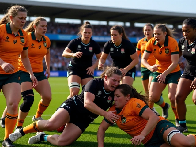 England Red Roses crush Australia to set tone for historic Women's Rugby World Cup 2025 win